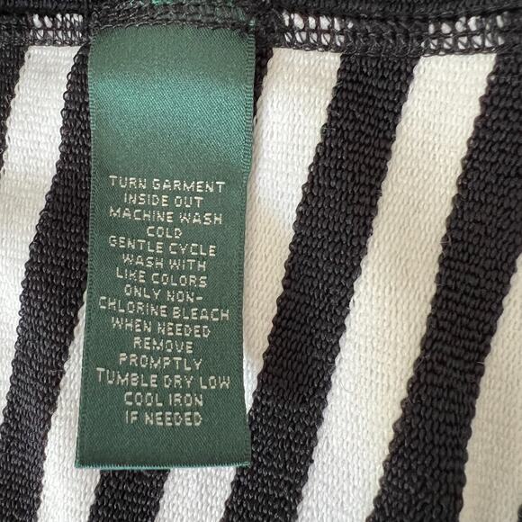 Vintage Lauren Ralph Lauren Active Full Zip Jacket Sz L Preppy Nautical Coastal‎ - Picture 8 of 8